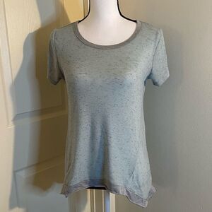 Harmony Balance, teal blue/grey pajama top